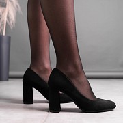 Туфли женские Fashion Biden 3588 37 размер 24 см Черный Киев