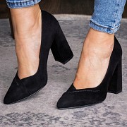 Туфли женские Fashion Brittany 2540 37 размер 24 см Черный Київ