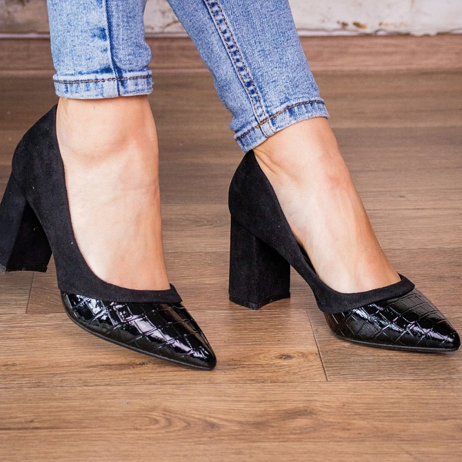 Туфли женские Fashion Cadbury 2636 36 размер 23,5 см Черный Киев - изображение 1