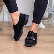Туфли женские Fashion Cherry 3242 40 размер 25,5 см Черный Киев