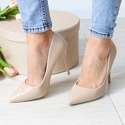 Туфли женские Fashion Dragon 3155 39 размер 25 см Бежевый Киев