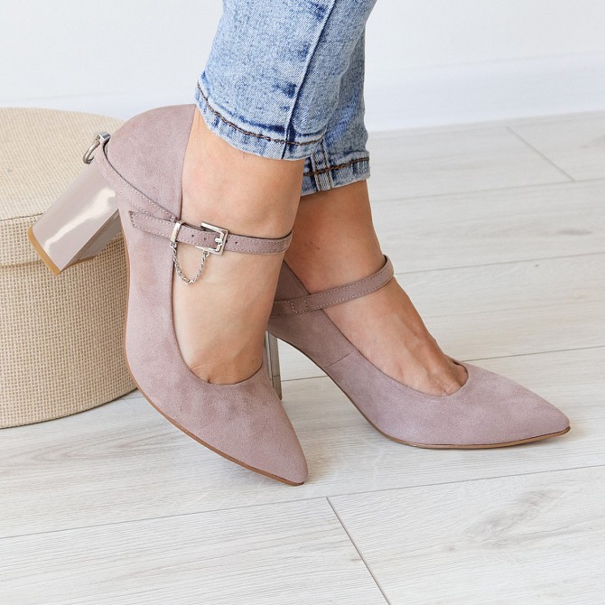 Туфли женские Fashion Enata 3159 37 размер 24 см Фиолетовый Киев - изображение 1