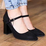 Туфли женские Fashion Enata 3178 36 размер 23,5 см Черный Киев
