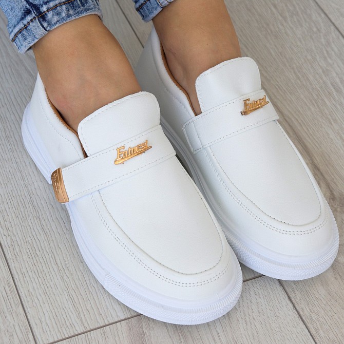 Туфли женские Fashion Fabian 3176 38 размер 24,5 см Белый Киев - изображение 1