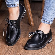 Туфли женские Fashion Generous 3122 40 размер 25,5 см Черный Київ
