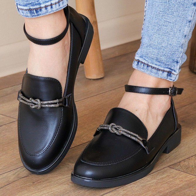 Туфли женские Fashion Geron 3164 40 размер 25,5 см Черный Київ - изображение 1