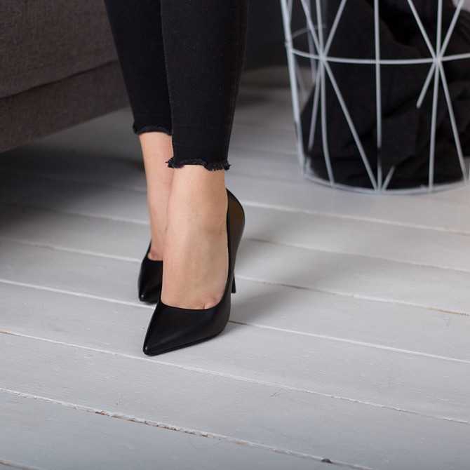 Туфли женские Fashion Jady 2597 37 размер 24 см Черный Київ - изображение 1