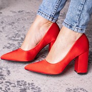 Туфли женские Fashion Kaaisa 2619 37 размер 24 см Красный Київ