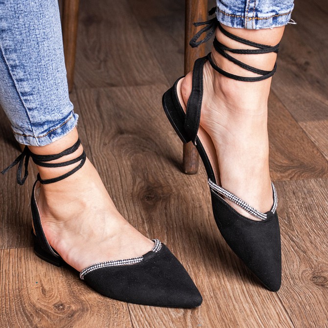 Туфли женские Fashion Windy 3093 38 размер 24 см Черный Киев - изображение 1