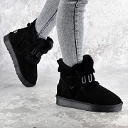 Угги женские Fashion Amotyoshy 2332 36 размер 23,5 см Черный Київ