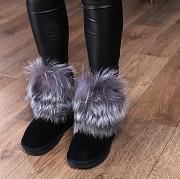 Угги женские Fashion Gypsy 3430 36 размер 23,5 см Черный Київ