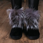 Угги женские Fashion Treasure 3428 37 размер 24 см Черный Київ