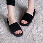 Шлепанцы женские Fashion Kan 2839 36 размер 23,5 см Черный Київ
