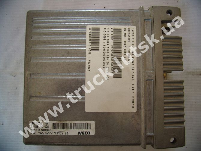 Блок управления ABS Bosch 0486104024 Iveco 99479600 Луцк - изображение 1