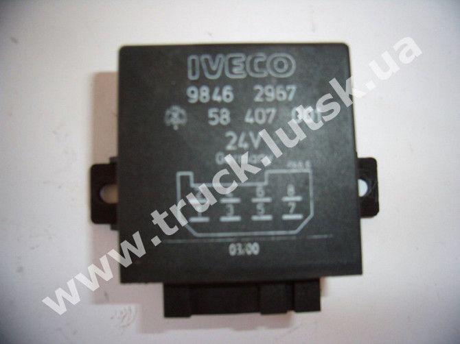 Блок управления свечами накала Iveco 98462967 58407001 24V Луцк - изображение 1