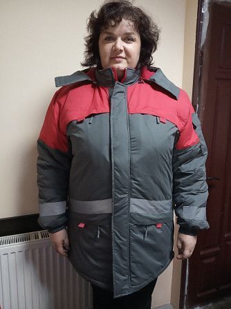 Куртка рабочая утепленная со светоотражающими полосами Киев - изображение 1