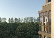 Квартира с панорамными окнами и видом на парк Буча