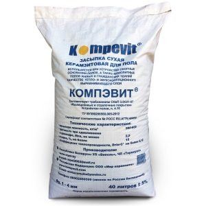 Керамзитовая засыпка Компэвит для системы сухой пол КНАУФ Харьков - изображение 1