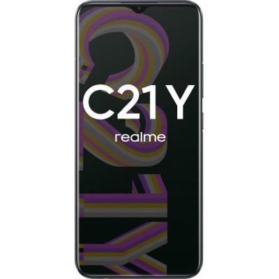 Мобильный телефон realme C21Y 4/64Gb (RMX3263) no NFC Cross Black Київ - изображение 1