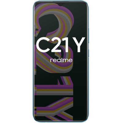 Мобильный телефон realme C21Y 4/64Gb (RMX3263) no NFC Cross Blue Київ - изображение 1