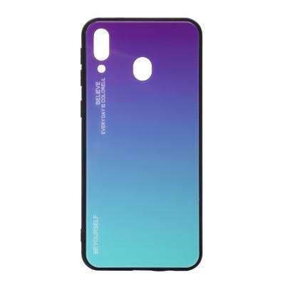 Чехол для моб. телефона BeCover Gradient Glass Galaxy M20 SM-M205 Purple-Blue (703567) Київ - изображение 1