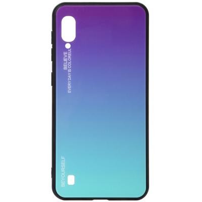 Чехол для моб. телефона BeCover Gradient Glass Samsung Galaxy M10 2019 SM-M105 Purple-Blue (703871) Київ - изображение 1