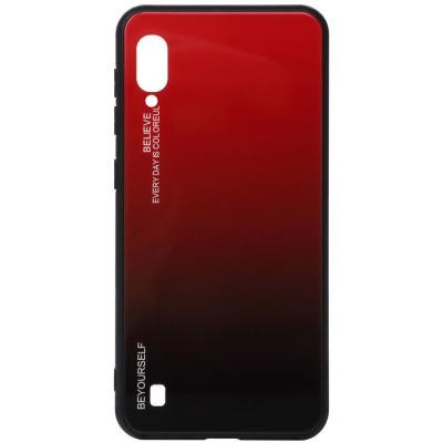 Чехол для моб. телефона BeCover Gradient Glass Samsung Galaxy M10 2019 SM-M105 Red-Black (703872) Киев - изображение 1