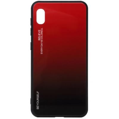 Чехол для моб. телефона BeCover Gradient Glass Xiaomi Redmi 7A Red-Black (703892) Київ - изображение 1