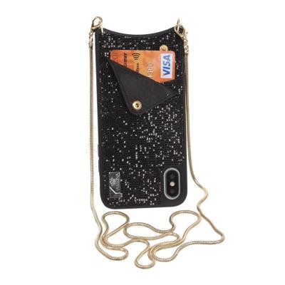Чехол для моб. телефона BeCover Glitter Wallet Apple iPhone X/Xs Black (703617) (703617) Киев - изображение 1