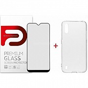 Чехол для моб. телефона Armorstandart Samsung A01 Air Series Panel + Full Glue Glass (ARM58047) Киев