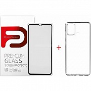 Чехол для моб. телефона Armorstandart Samsung A21s Air Series Panel + Full Glue Glass (ARM58050) Киев