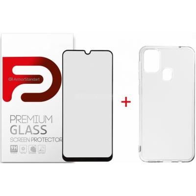Чехол для моб. телефона Armorstandart Samsung M31 Air Series Panel + Full Glue Glass (ARM58044) Киев - изображение 1
