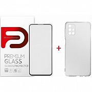 Чехол для моб. телефона Armorstandart Samsung M31s Air Series Panel + Full Glue Glass (ARM58045) Киев