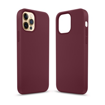 Чехол для моб. телефона MakeFuture Apple iPhone 12 Pro Max Premium Silicone Plum (MCLP-AI12PMPL) Киев - изображение 1