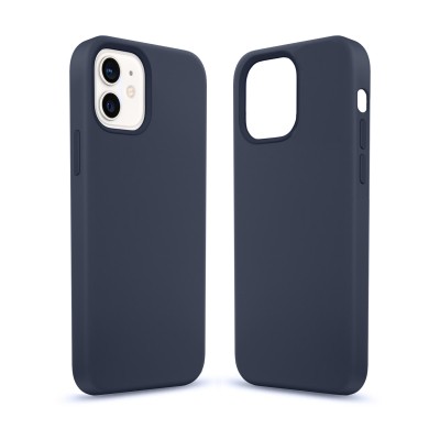 Чехол для моб. телефона MakeFuture Apple iPhone 12/12 Pro Premium Silicone Deep Navy (MCLP-AI12/12PD Київ - изображение 1