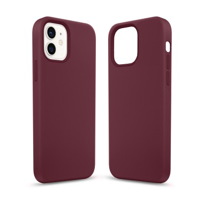 Чехол для моб. телефона MakeFuture Apple iPhone 12/12 Pro Premium Silicone Plum (MCLP-AI12/12PPL) Киев - изображение 1