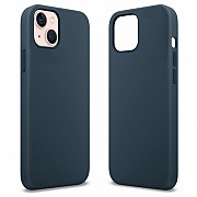 Чехол для моб. телефона MakeFuture Apple iPhone 13 mini Premium Silicone Abyss Blue (MCLP-AI13MAB) Киев