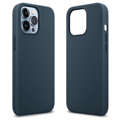 Чехол для моб. телефона MakeFuture Apple iPhone 13 Pro Max Premium Silicone Abyss Blue (MCLP-AI13PMA Киев - изображение 1