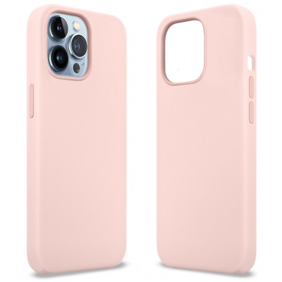 Чехол для моб. телефона MakeFuture Apple iPhone 13 Pro Max Premium Silicone Chalk Pink (MCLP-AI13PMC Киев - изображение 1