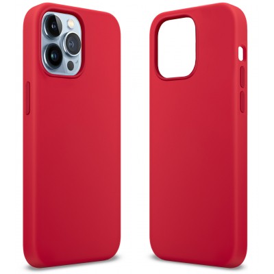 Чехол для моб. телефона MakeFuture Apple iPhone 13 Pro Max Premium Silicone Red (MCLP-AI13PMRD) Киев - изображение 1