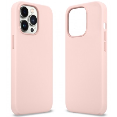Чехол для моб. телефона MakeFuture Apple iPhone 13 Pro Premium Silicone Chalk Pink (MCLP-AI13PCP) Киев - изображение 1