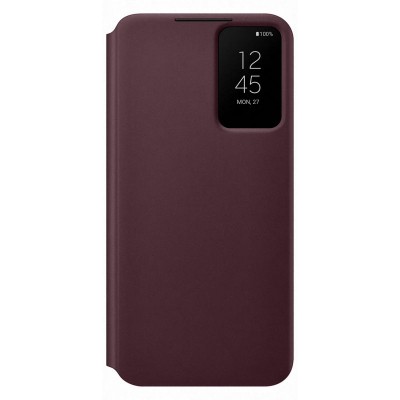 Чехол для моб. телефона Samsung Smart Clear View Cover Galaxy S22 Plus Burgundy (EF-ZS906CEEGRU) Киев - изображение 1