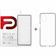 Чехол для моб. телефона Armorstandart Samsung M51 Air Series Panel + Full Glue Glass (ARM58091) Киев