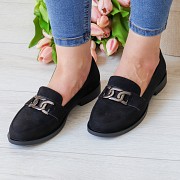 Лоферы женские Fashion Jazelle 3162 39 размер 25 см Черный Київ
