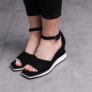 Женские босоножки Fashion Avery 3689 39 размер 25 см Черный Київ