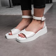 Женские босоножки Fashion Charlie 3613 36 размер 23,5 см Белый Київ