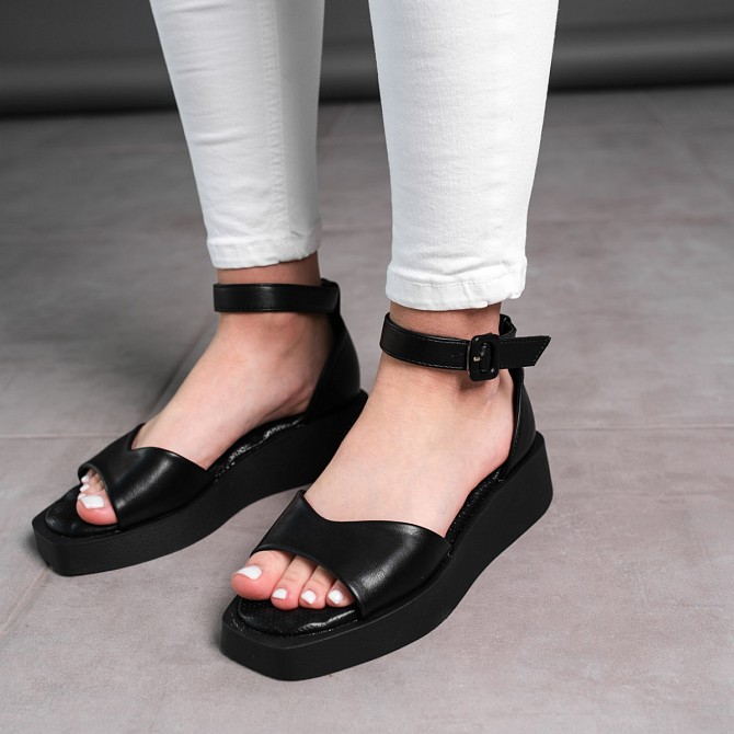 Женские босоножки Fashion Charlie 3657 38 размер 24,5 см Черный Київ - изображение 1