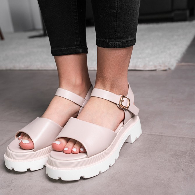 Женские сандалии Fashion Bean 3650 40 размер 25,5 см Бежевый Київ - изображение 1