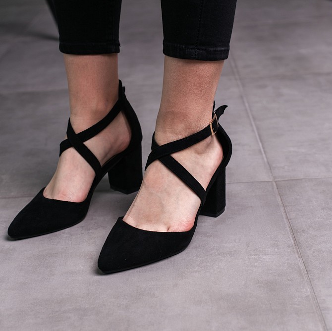Туфли женские Fashion Harper 3686 38 размер 24,5 см Черный Киев - изображение 1