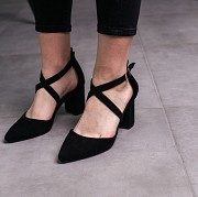 Туфли женские Fashion Harper 3686 40 размер 25,5 см Черный Киев
